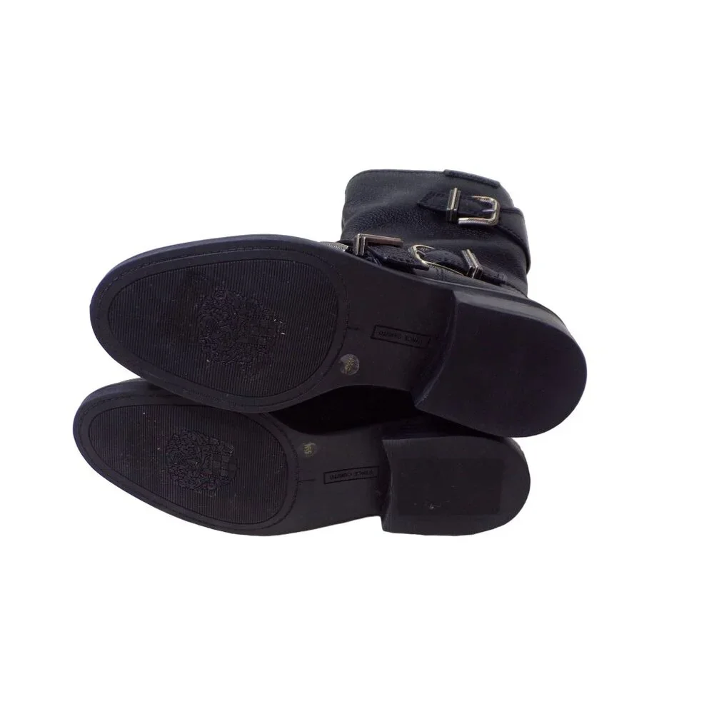 🆕 VINCE CAMUTO Alicenta Moto Bootie Boots 36, 5.5 Black - Picture 13 of 13